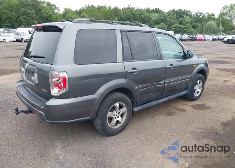2007 Honda Pilot Ex-L из США, поврежденный, VIN 2HKYF18747H538657